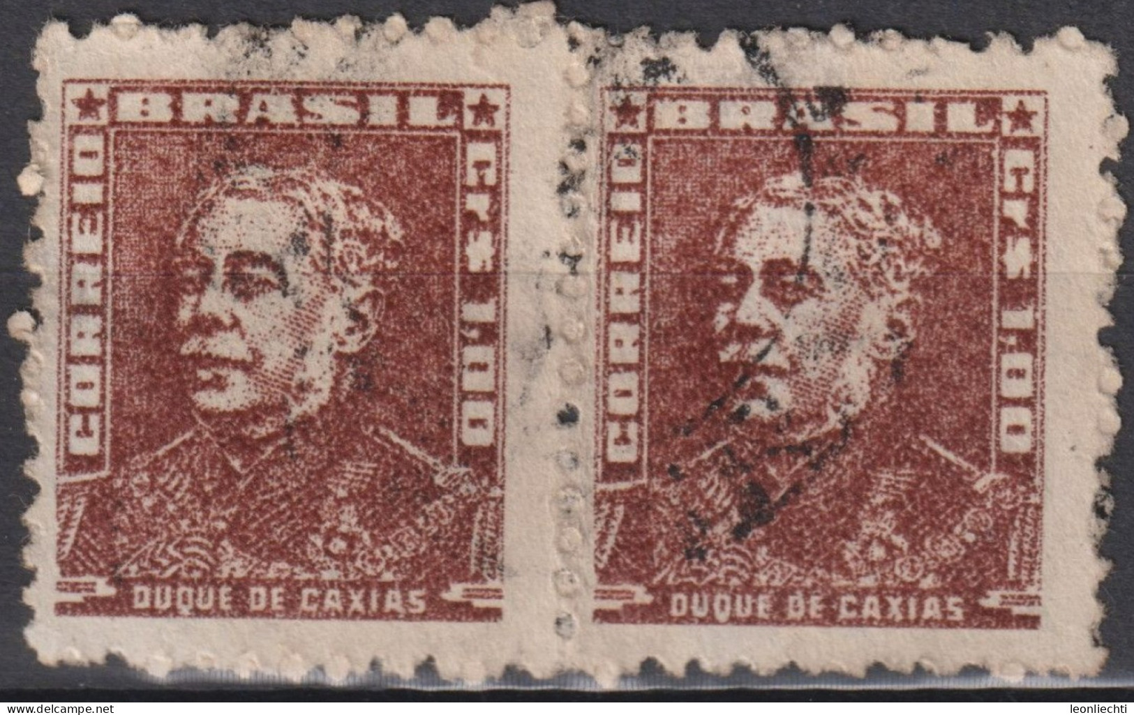 1954 Brasilien ° Mi:BR 855XI, Sn:BR 795, Yt:BR 583, Duke Of Caxias - Used Stamps