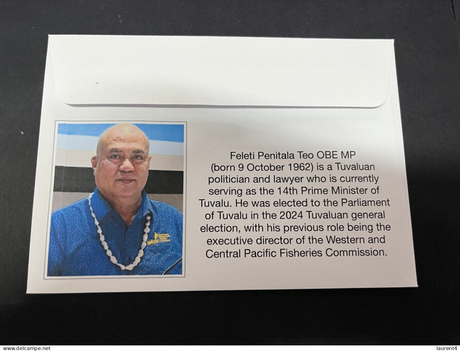 29-2-2024 (1 Y 33) Tuvalu Elect New Prime Minister - Feleti Teo (26-2-2024) - Tuvalu (fr. Elliceinseln)