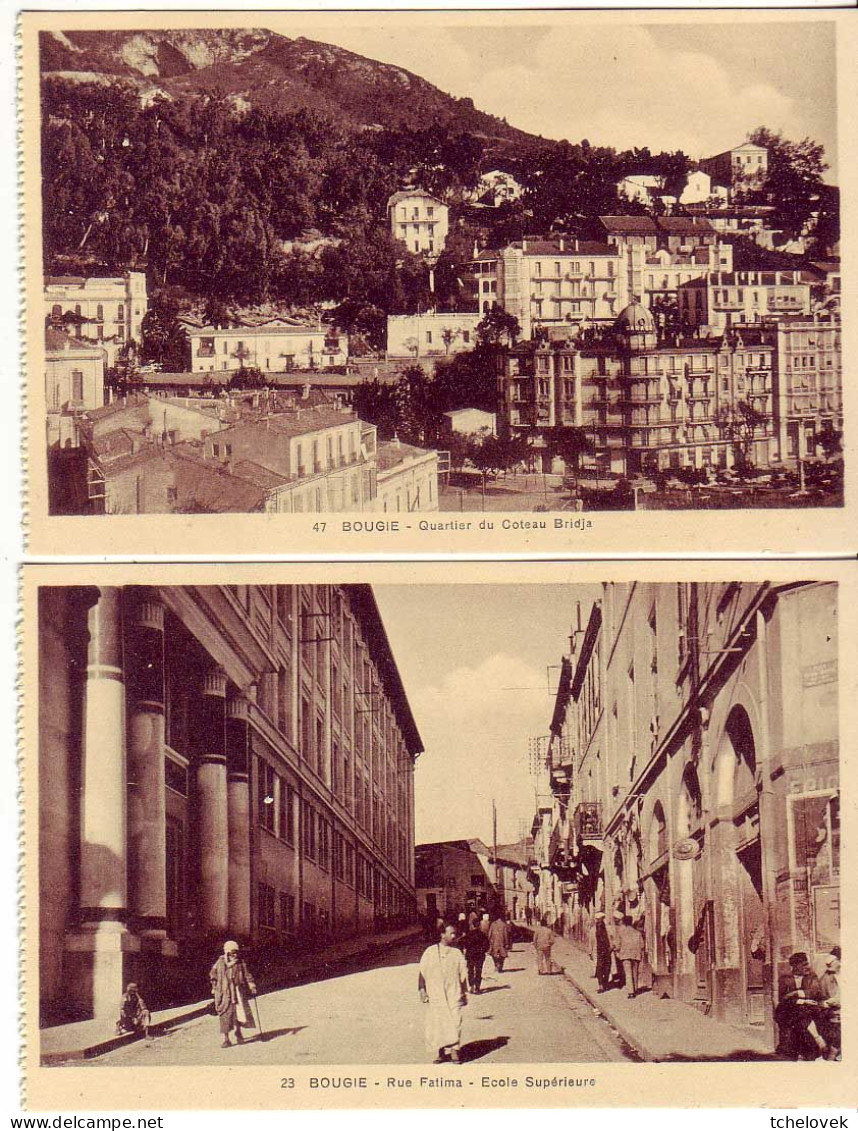 (99). Algerie. Algéria. Bejaia. Bougie. 24 Porte Sarazine Bab Et Bahar & 49 Baie De Sidi Yaya Avant Port & 11 & 31 & 47 - Bejaia (Bougie)