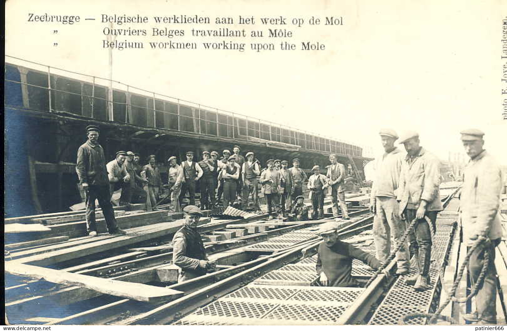 Zeebrugge Carte Photo - Zeebrugge