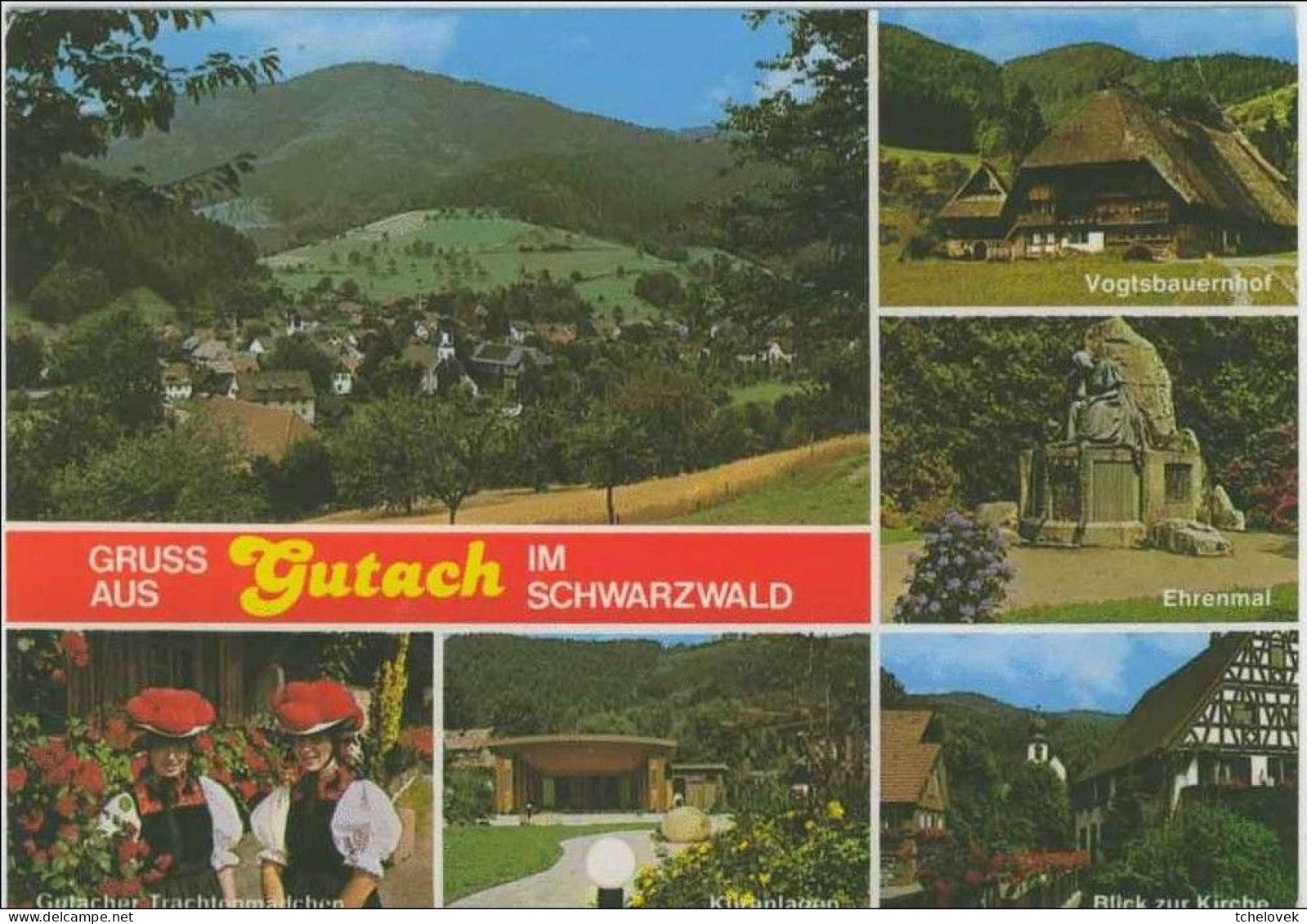 (99). Allemagne. Bade Wurtemberg. Gruss Aus Gutach Im Schwarzwald - Gutach (Schwarzwaldbahn)