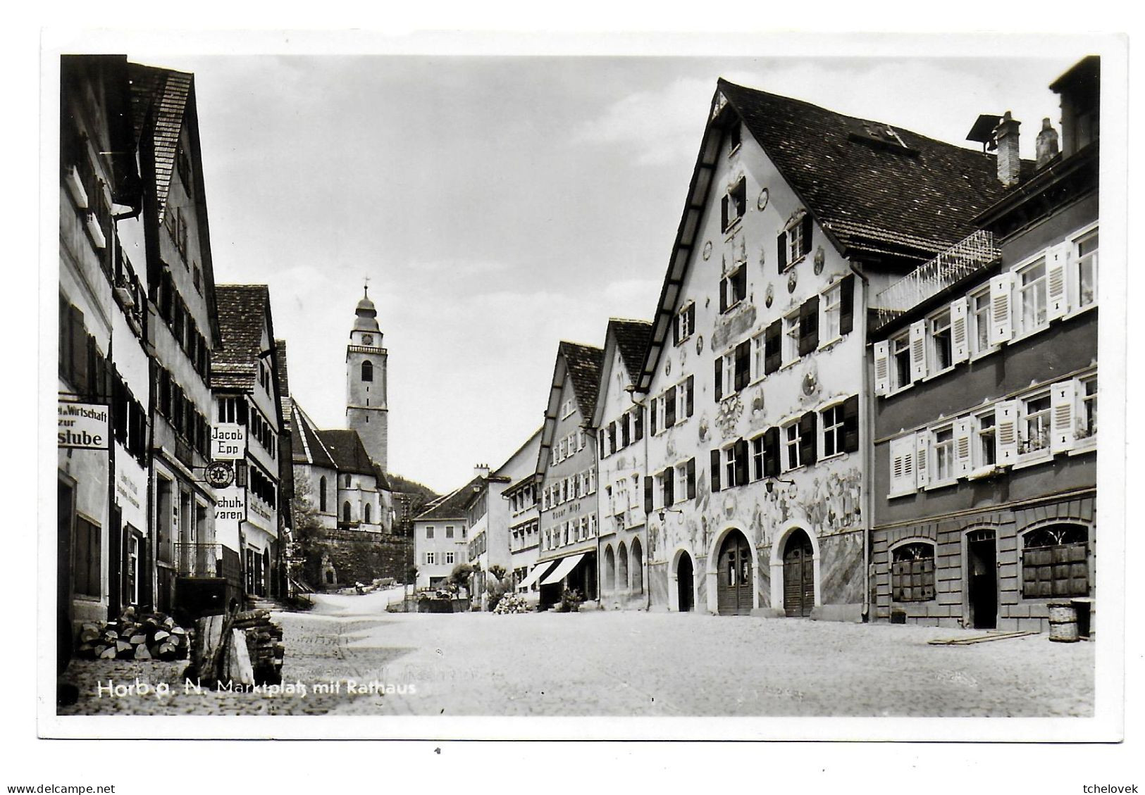 (99). Allemagne. Bade Wurtemberg. Horb. Rathaus 1951 - Horb