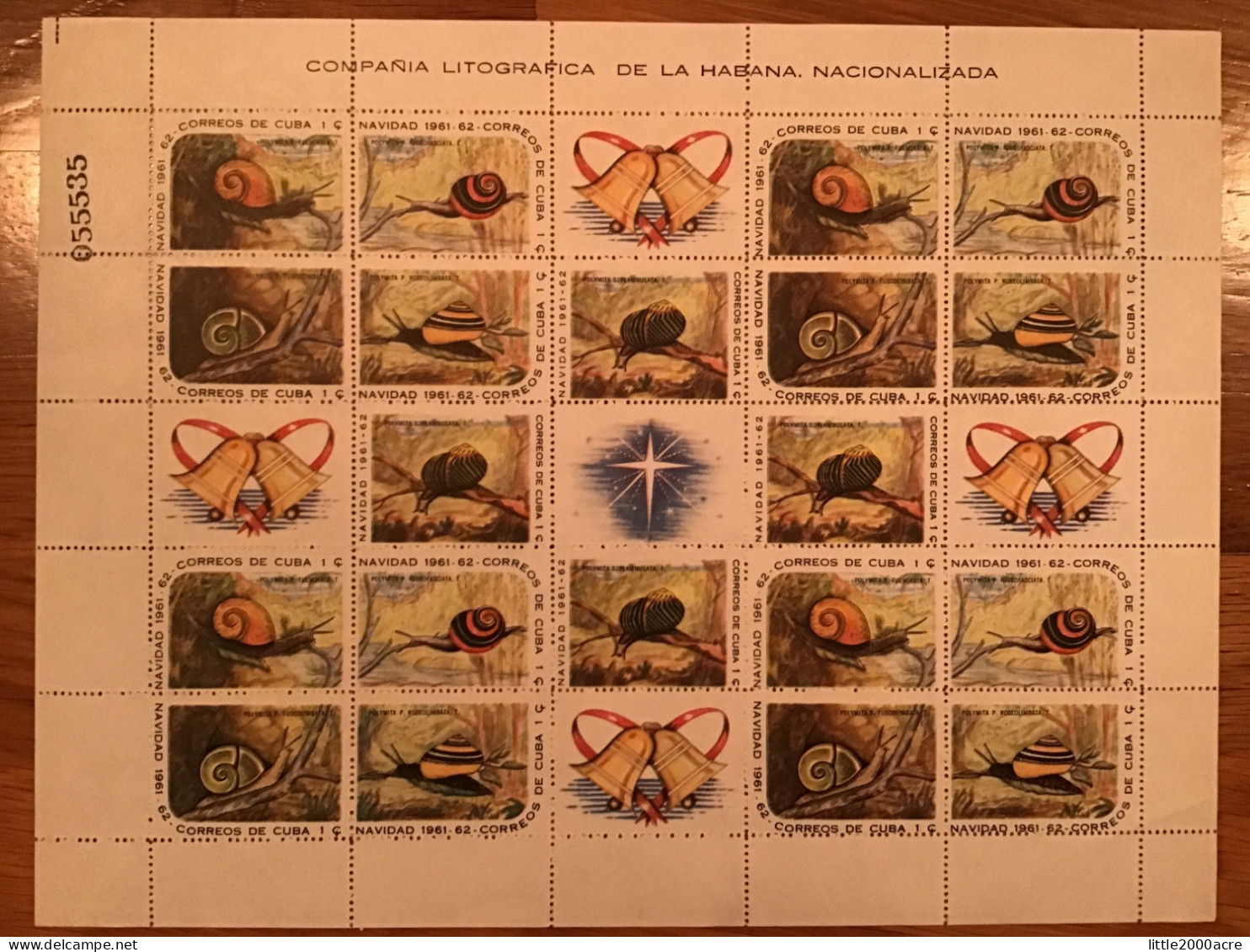 Cuba 1961 Christmas Minisheets X 3 MNH SG 999-1001 Edfil 890-4 - Blocchi & Foglietti