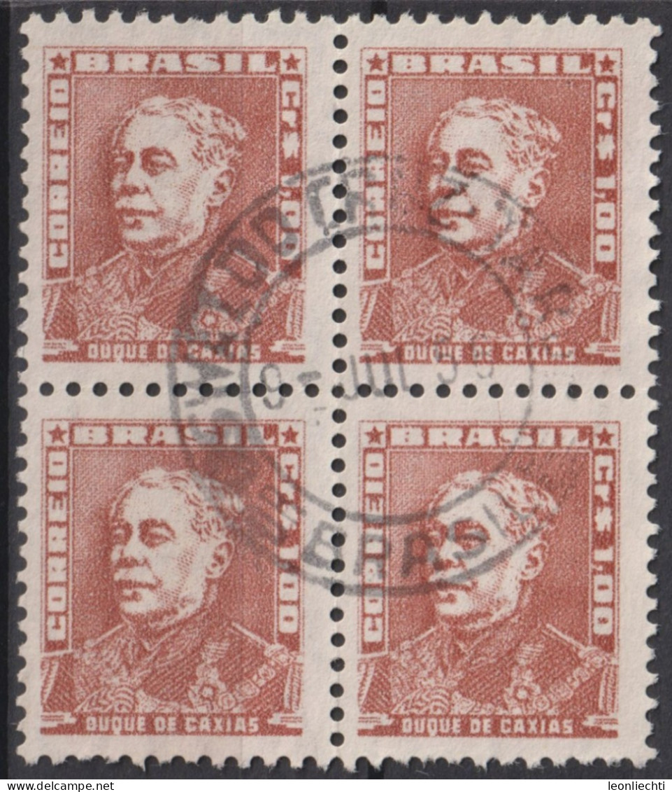 1961 Brasilien ° Mi:BR 1009II, Sn:BR 930, Sg:BR 904a, RHM:BR 515, Duke Of Caxias - Used Stamps