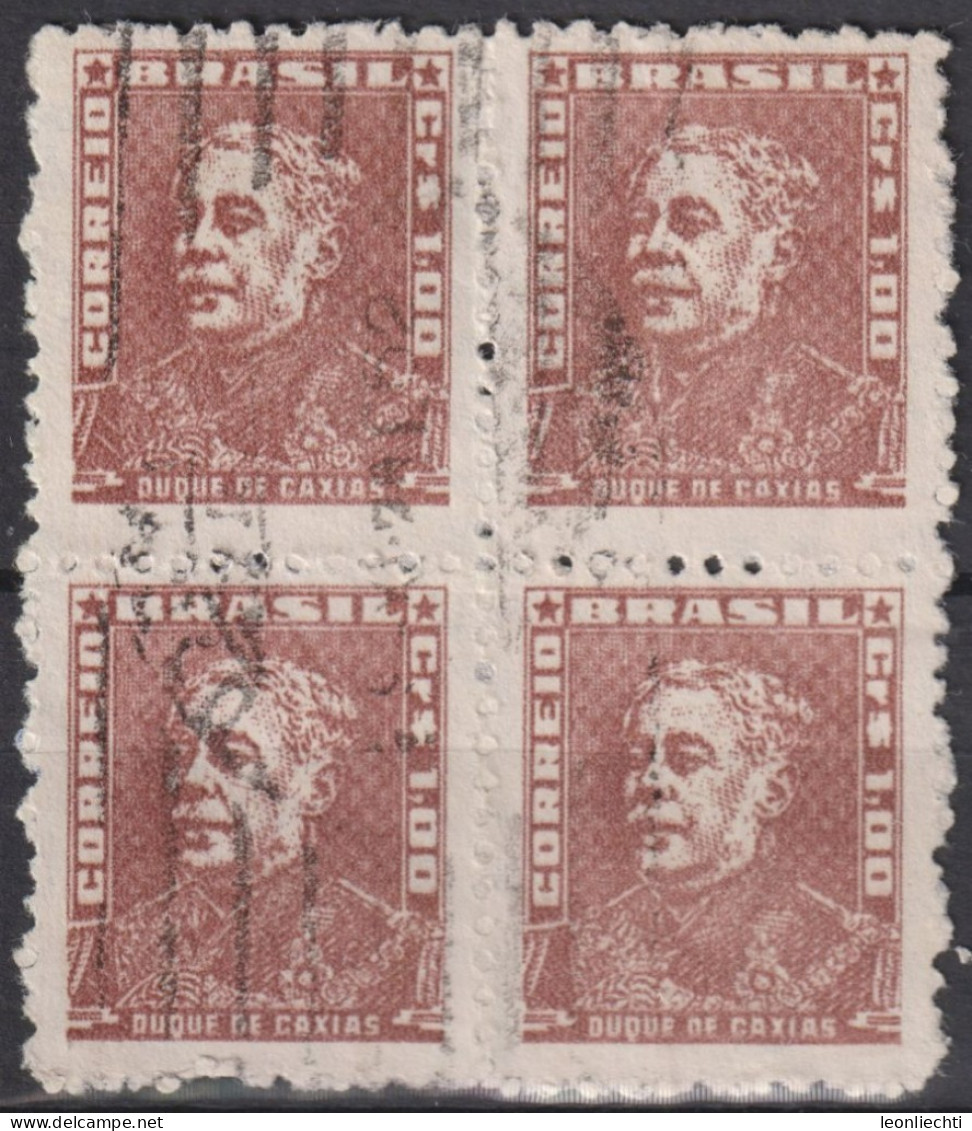 1961 Brasilien ° Mi:BR 1009II, Sn:BR 930, Sg:BR 904a, RHM:BR 515, Duke Of Caxias - Usati