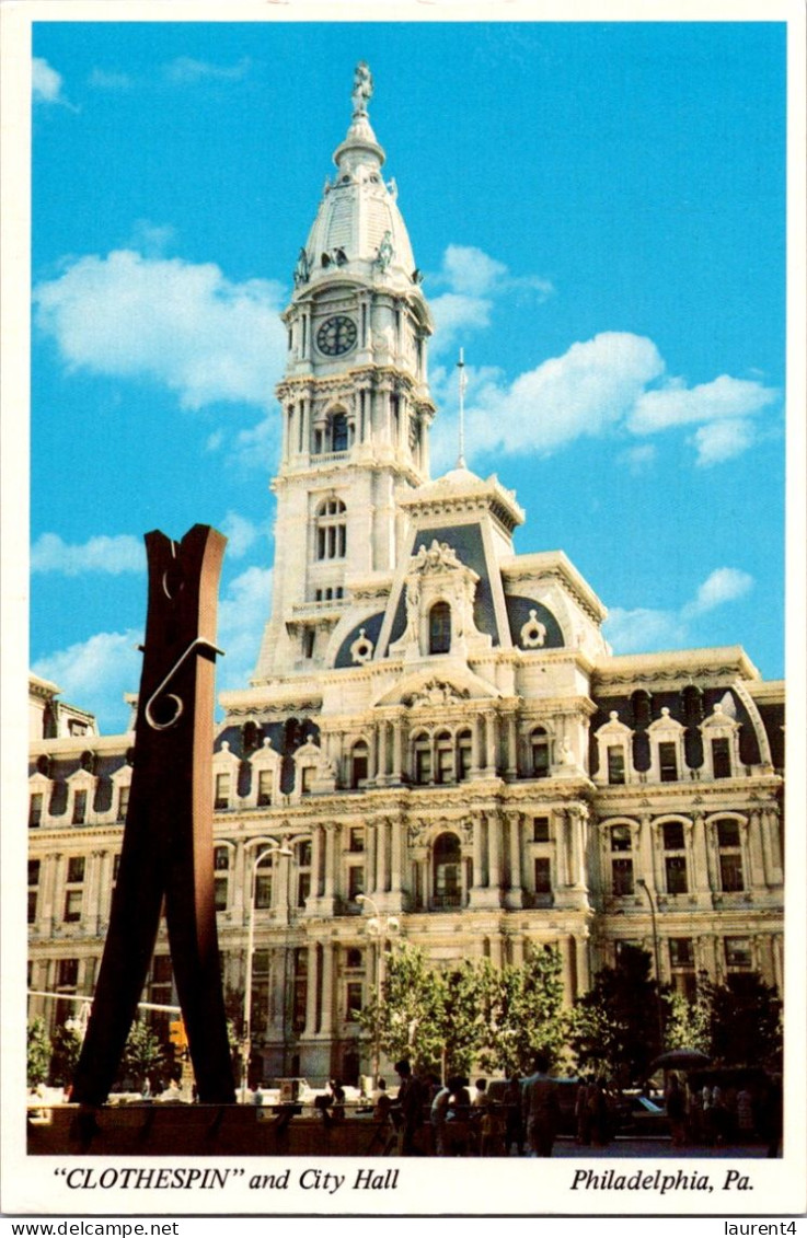 29-2-2024 (1 Y 34) USA - Philadelphia - Clothespin & City Hall - Philadelphia