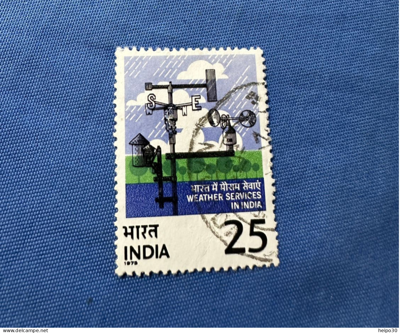 India 1975 Michel 662 Meteorologischer Dienst - Used Stamps