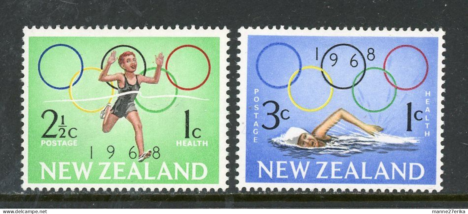 New Zealand MH 1968 - Unused Stamps