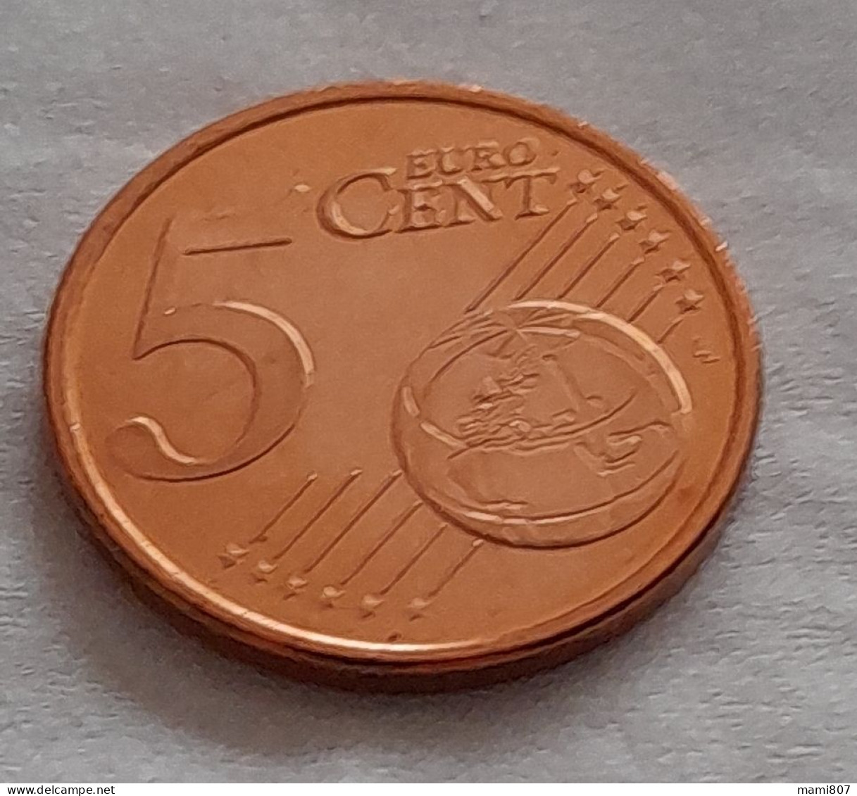 IRLANDE - 5 Cme EURO 2002 - SUP - Ierland