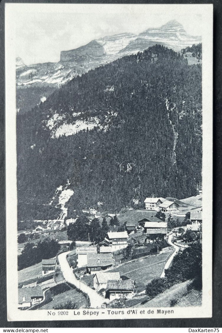 Le Sépey - Tours D'Ai Et De Mayen/ Fotokarte - Ormont-Dessus 