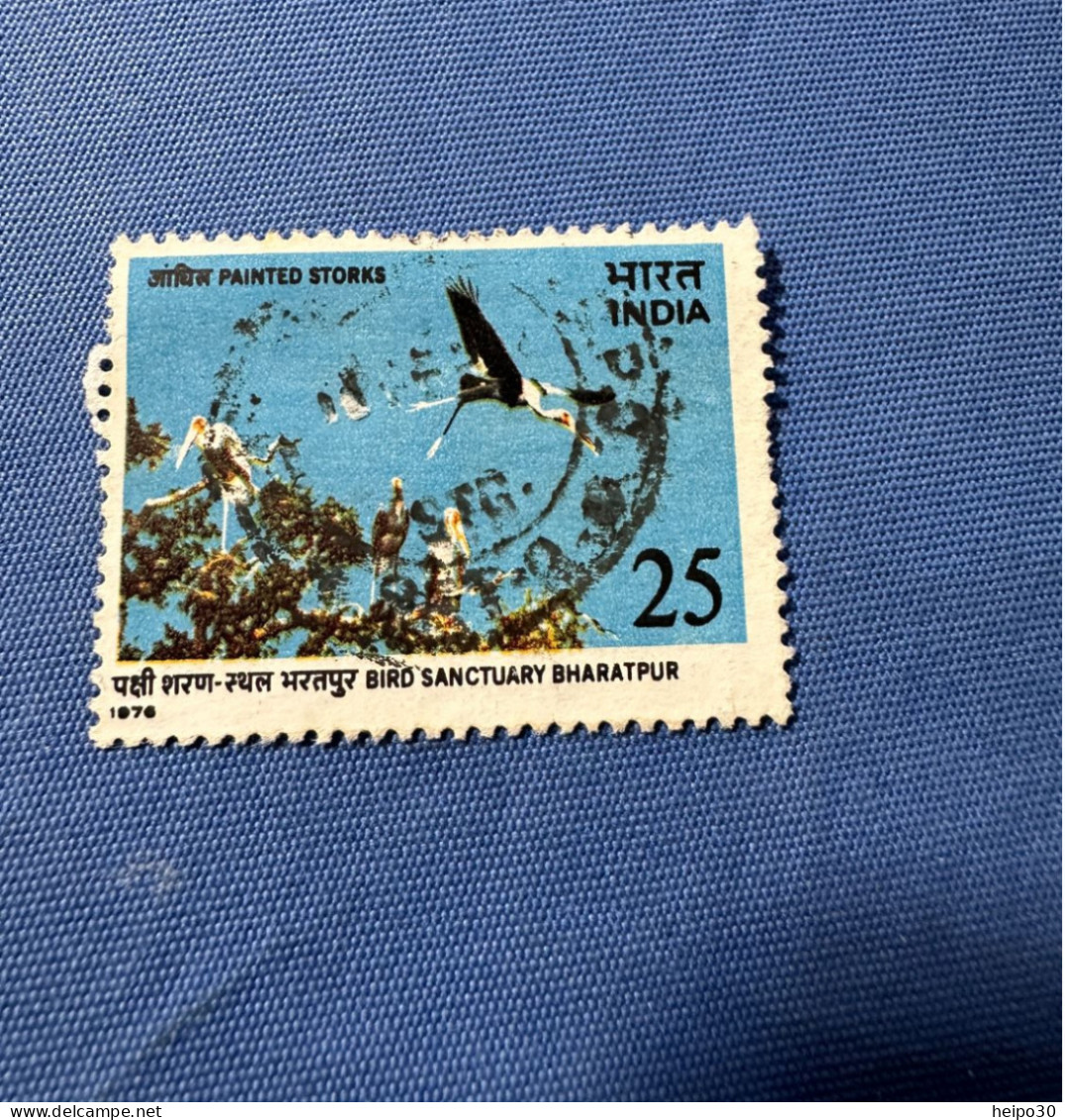 India 1976 Michel 667 Vogelschutzgebiet Bharatpur - Used Stamps