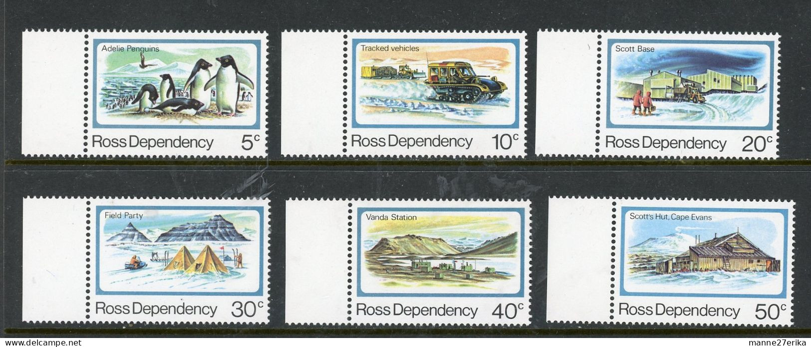New Zealand MH 1982 Ross Dependency - Unused Stamps
