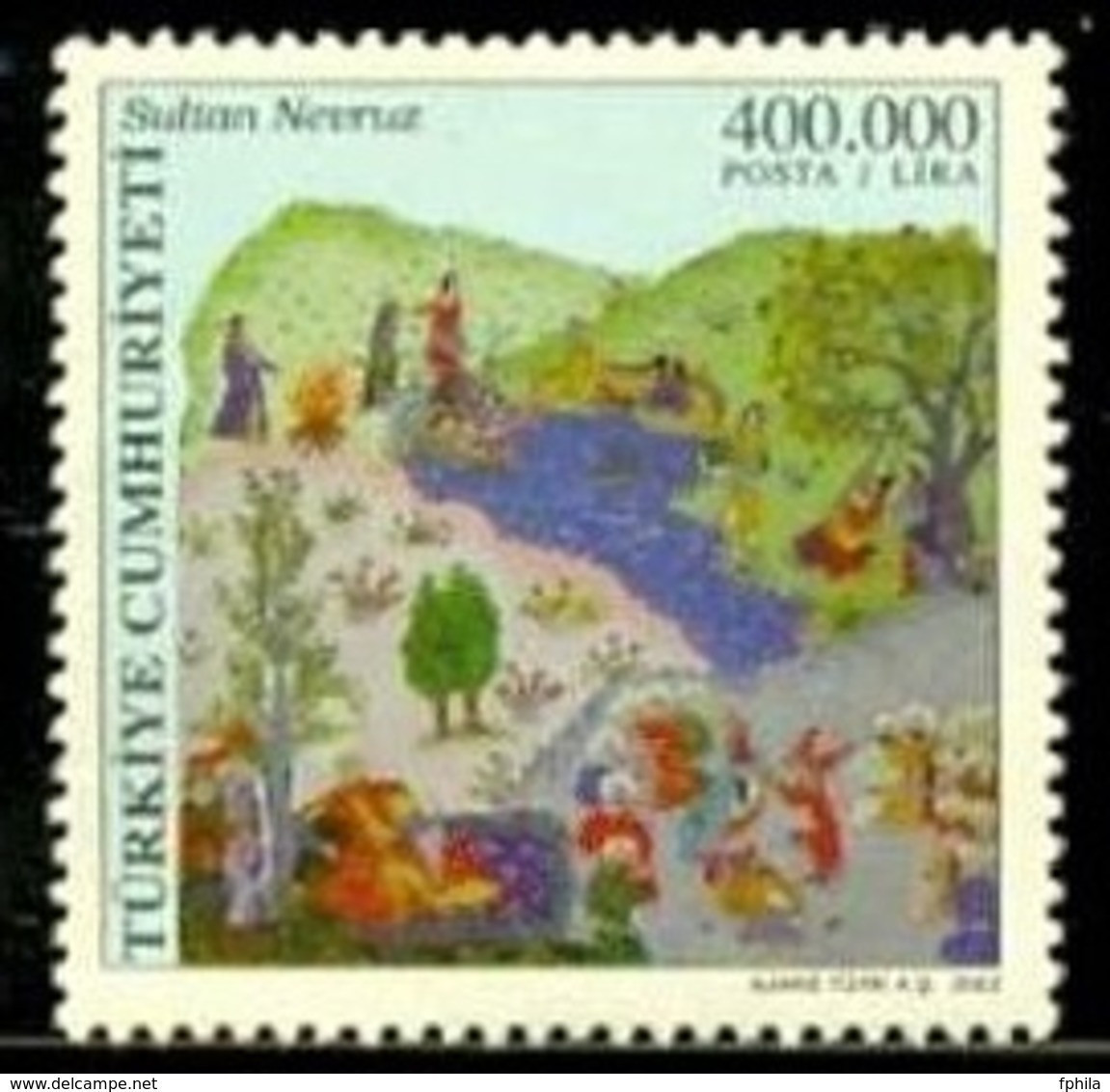 2002 TURKEY CELEBRATING SULTAN NEVRUZ MNH ** - Unused Stamps