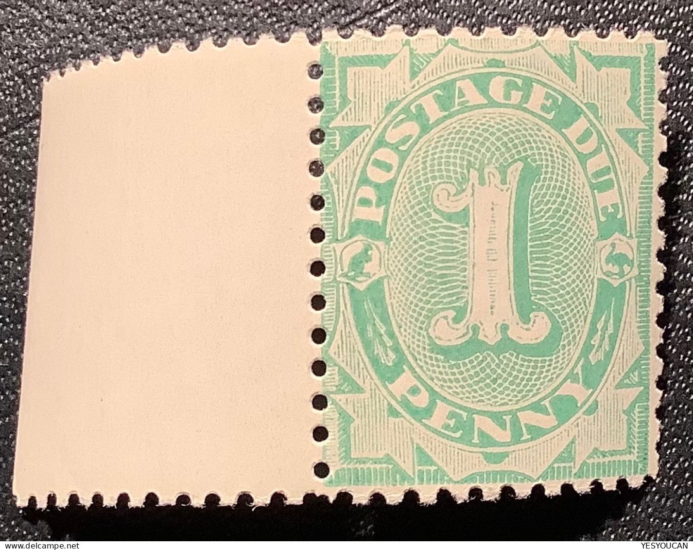 AUSTRALIA POSTAGE DUE SG D35 XF MNH** 1902-04 1d EMERALD-GREEN, AMAZING QUALITY ! (Timbre Taxe - Portomarken