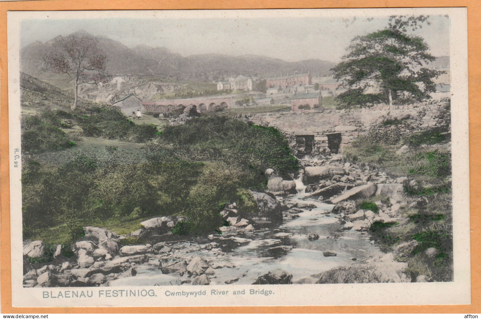 Blaenau Ffestiniog UK 1905 Postcard - Gwynedd