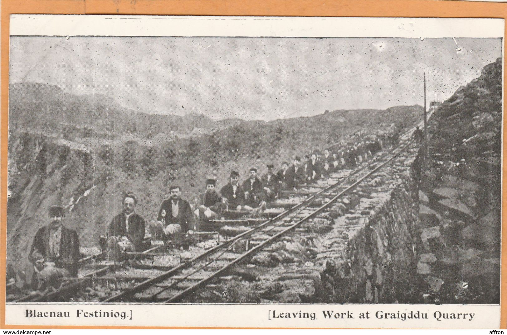 Blaenau Ffestiniog UK 1905 Postcard - Gwynedd