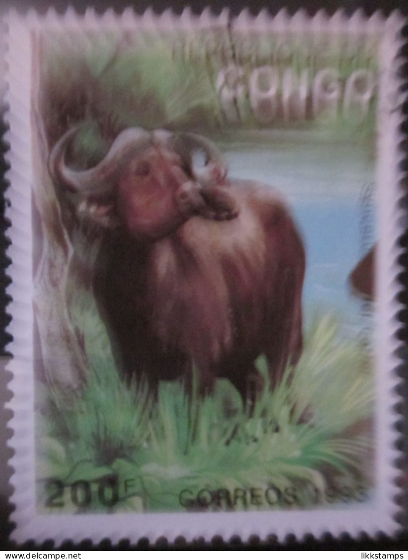 CONGO 1993 ~ S.G. 1353, ~ ANIMALS. ~  VFU #03086 - Gebraucht