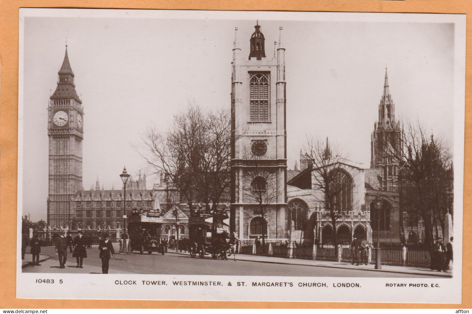 London UK 1910 Postcard - Westminster Abbey
