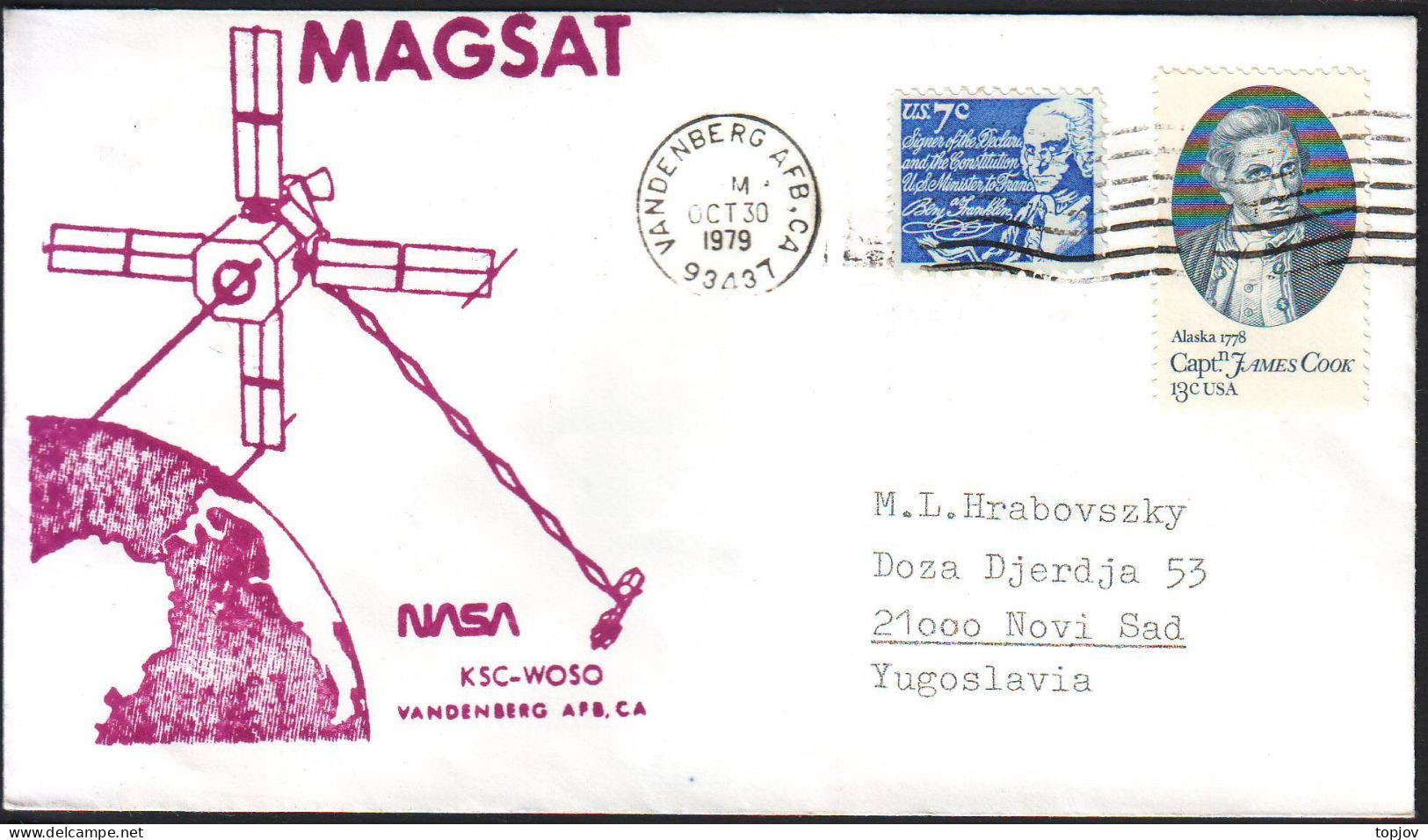 USA - MAGSAT - NASA - 1979 - Expéditions Arctiques