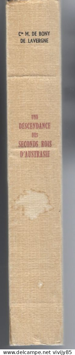 87 - LIMOGES - Rare Livre "Une Descendance Des Seconds Rois D'Austrasie , Les Vicomtes De Limoges " - 1965 - Aquitaine