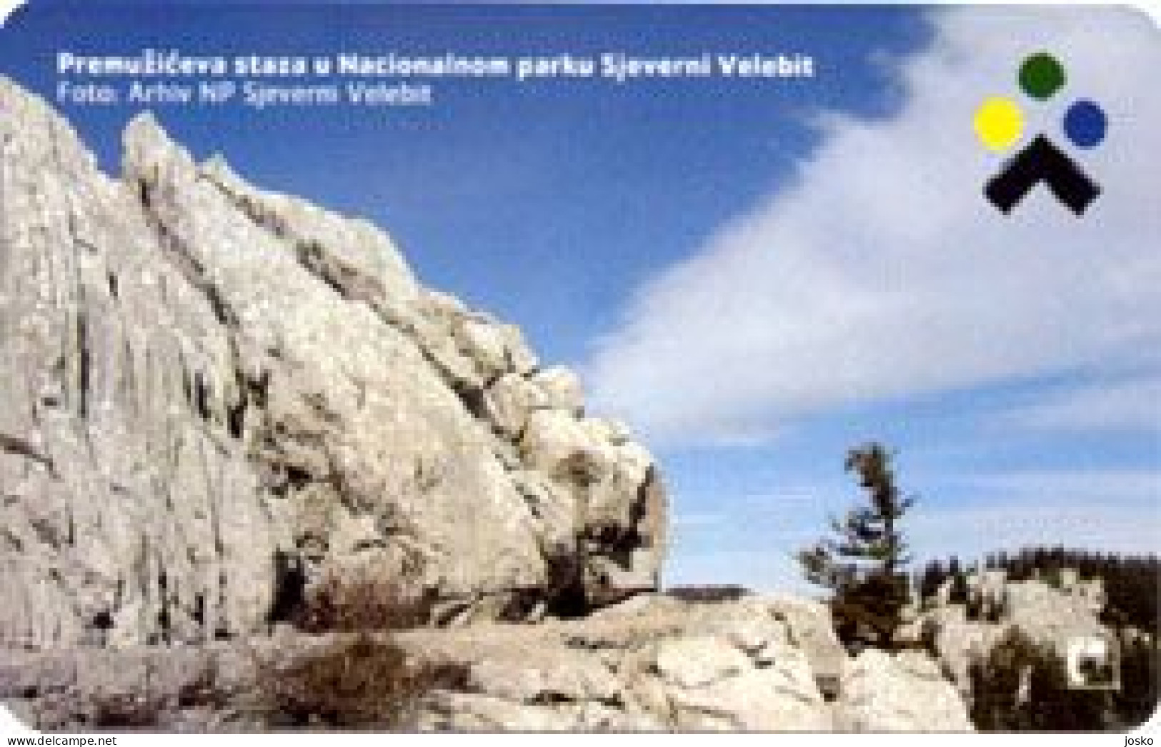 VELEBIT (Croatia Old Card) Mountain Montagne Mountains Montagnes Berg Montagna Montana Snow Landscape Paysage Landschaft - Sonstige & Ohne Zuordnung