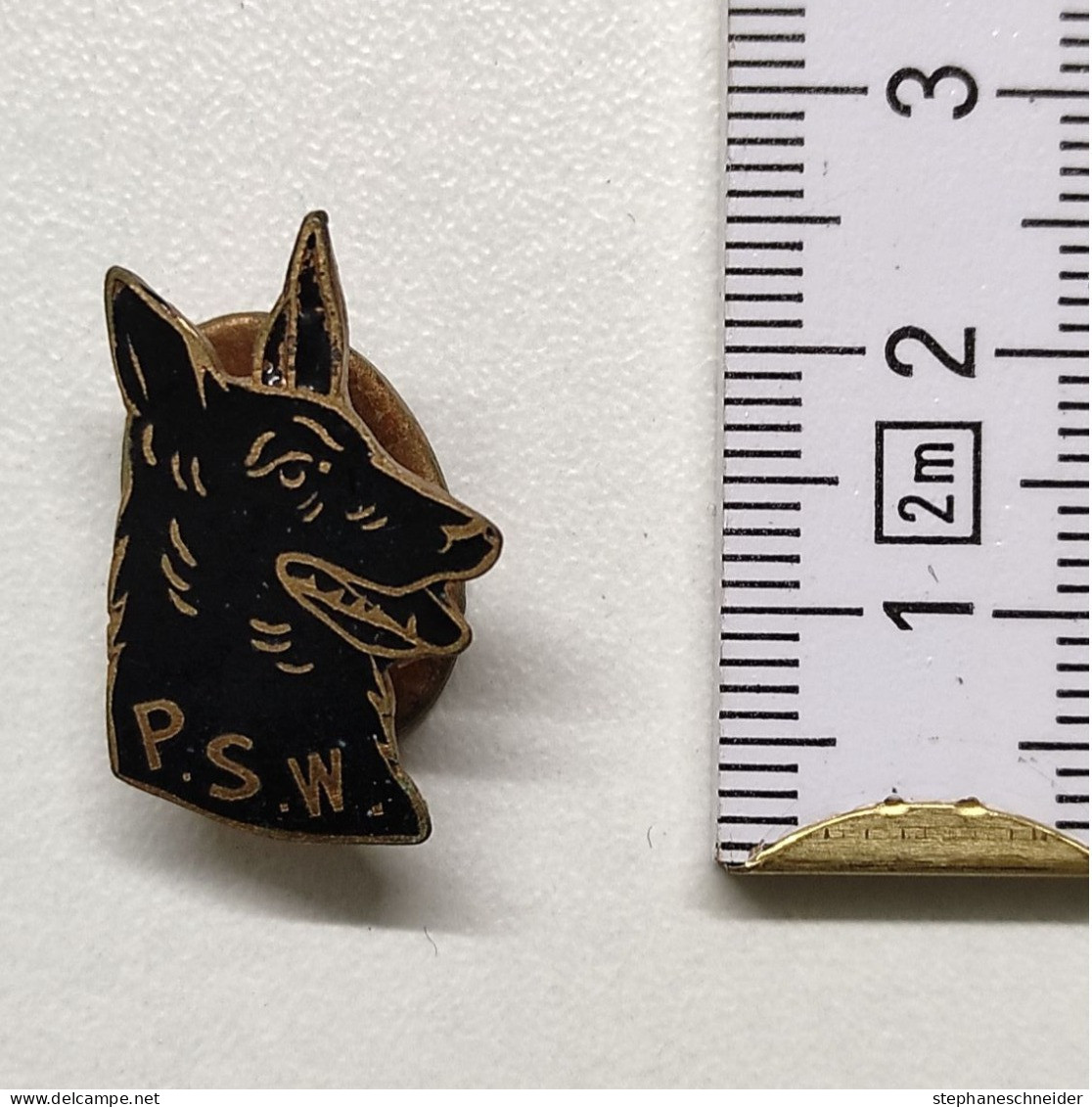 MEDAILLE ECUSSON POLICE GENDARMERIE PATCH BADGE CANINE K9 -P.S.W PSW - Polizei