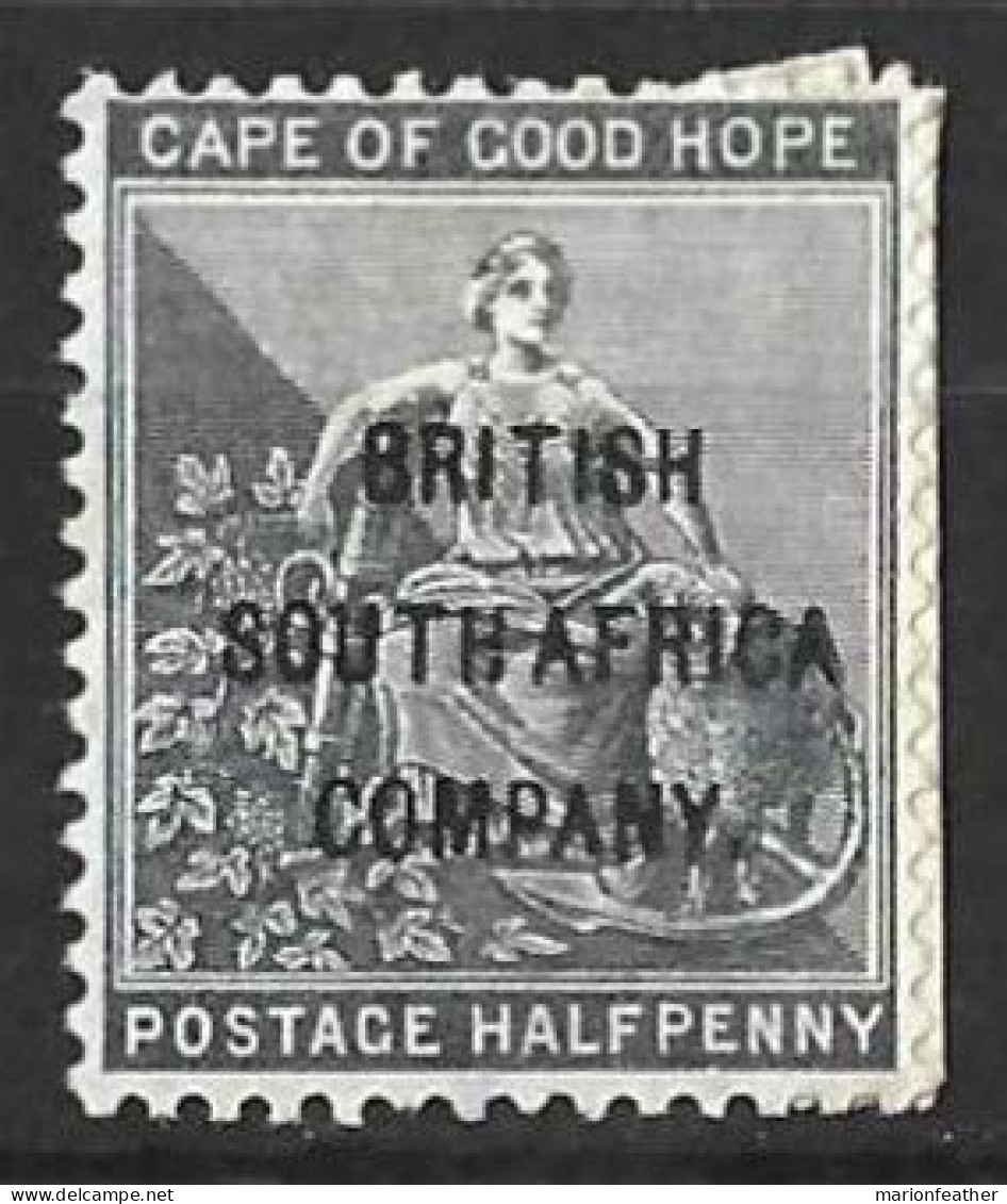 RHODESIA...QUEEN VICTORIA..(1837-01.).." 1896.."....DISCRIPTION BELOW.......MH.. - Southern Rhodesia (...-1964)