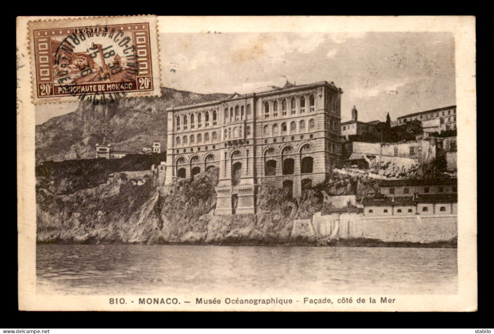 MONACO - OBLITERATION DU 25.7.1936 SUR TIMBRE N°120 - Poststempel