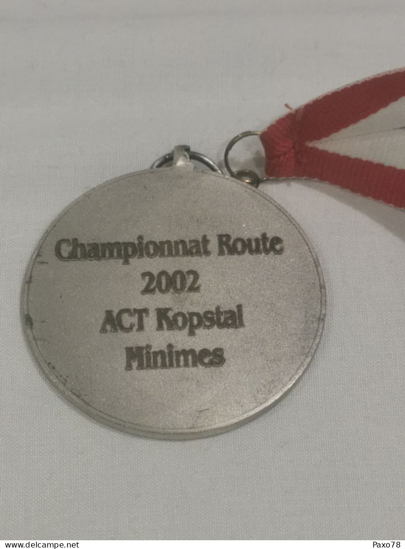 Luxembourg Médaille, FSCL, Championnat Route 2002, ACT Kopstal Minimes. Cyclisme - Other & Unclassified