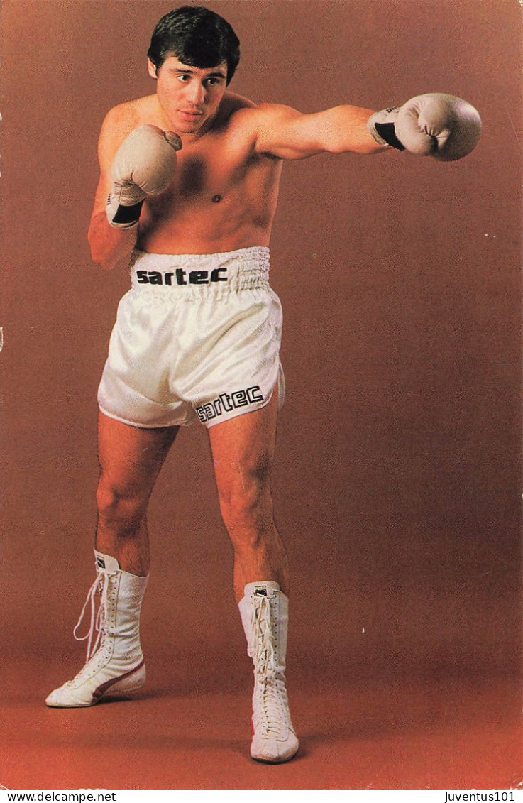 CPSM Boxe-Louis Acariés-Timbre-RARE     L2675 - Boxe