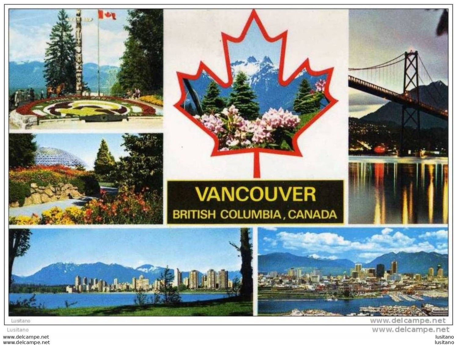 Vancouver - Stamp Timbre - Canada - Vancouver