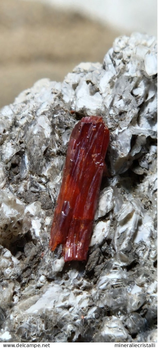 Realgar  Calcite Colemanite Cristallo Di Re Algar Provenienza Turchia Minerali  9,5 Cm 224  Gr - Minéraux