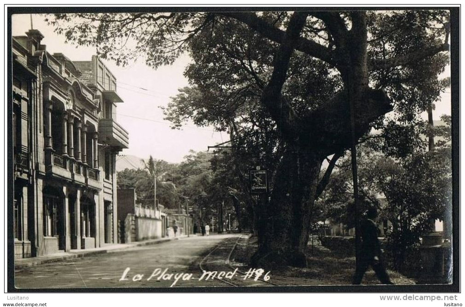 MEDELLIN - La Playa - Real Photo Postcard - Mexico - Mexique