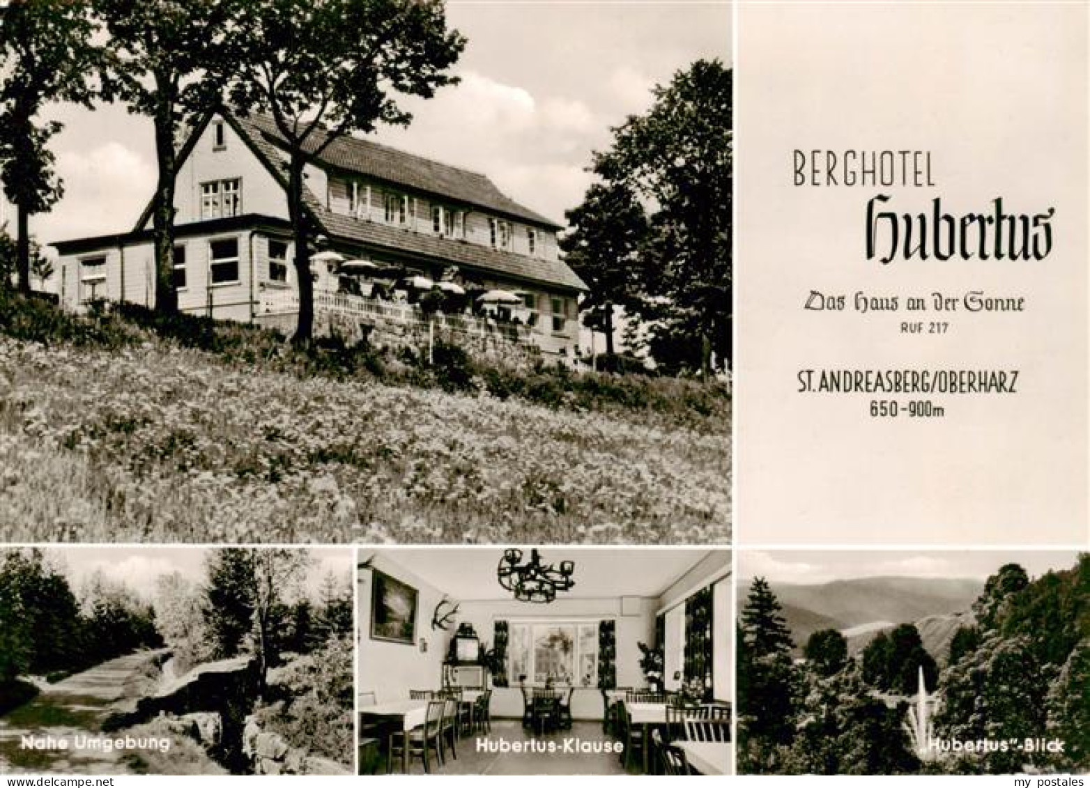 73961318 St_Andreasberg_Harz Berghotel Hubertus Nahe Hubertus Klause Hubertus Bl - St. Andreasberg