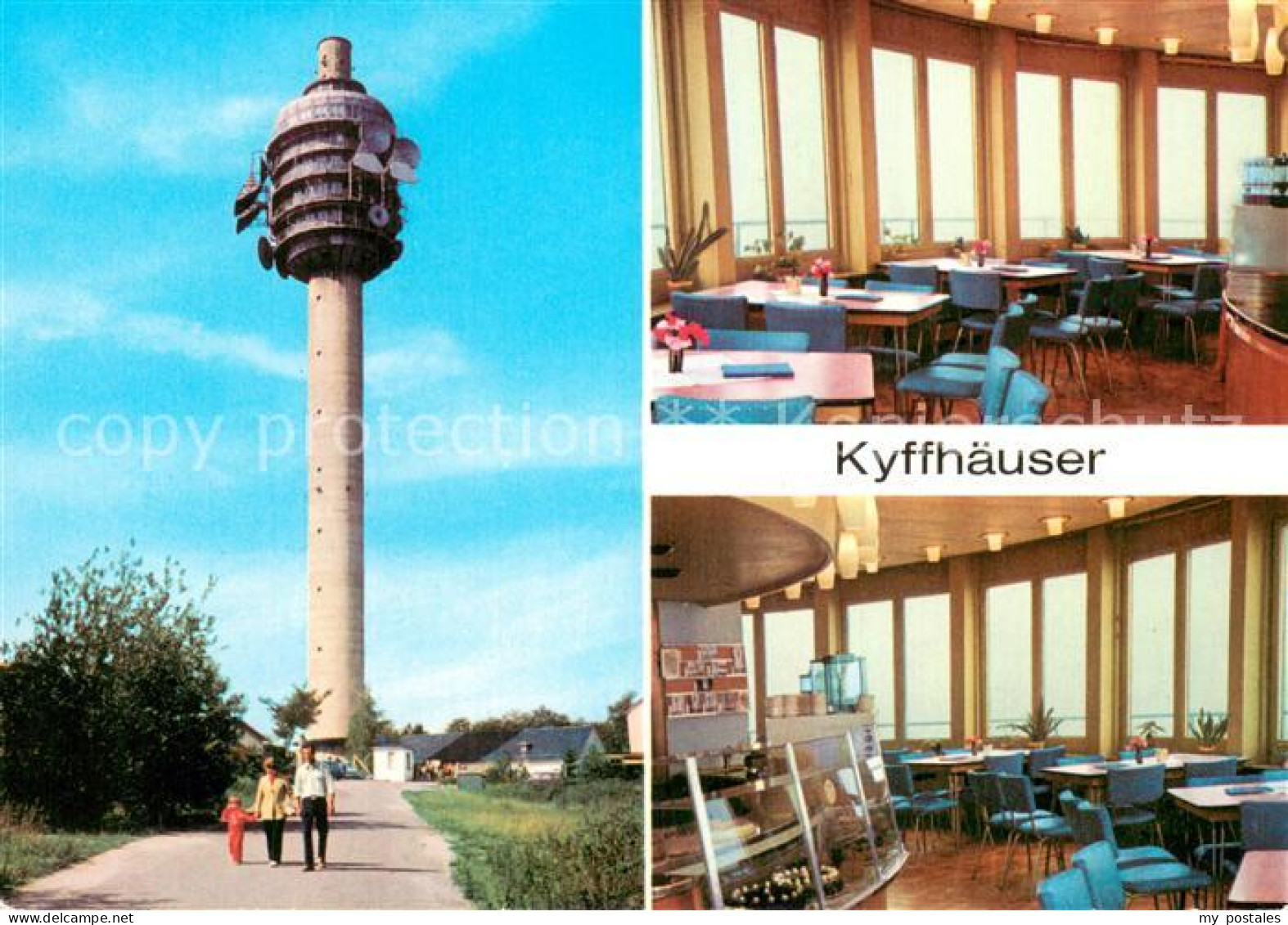 73741317 Kyffhaeuser Fernsehturm Auf Dem Kulpenberg Restaurant Kyffhaeuser - Bad Frankenhausen