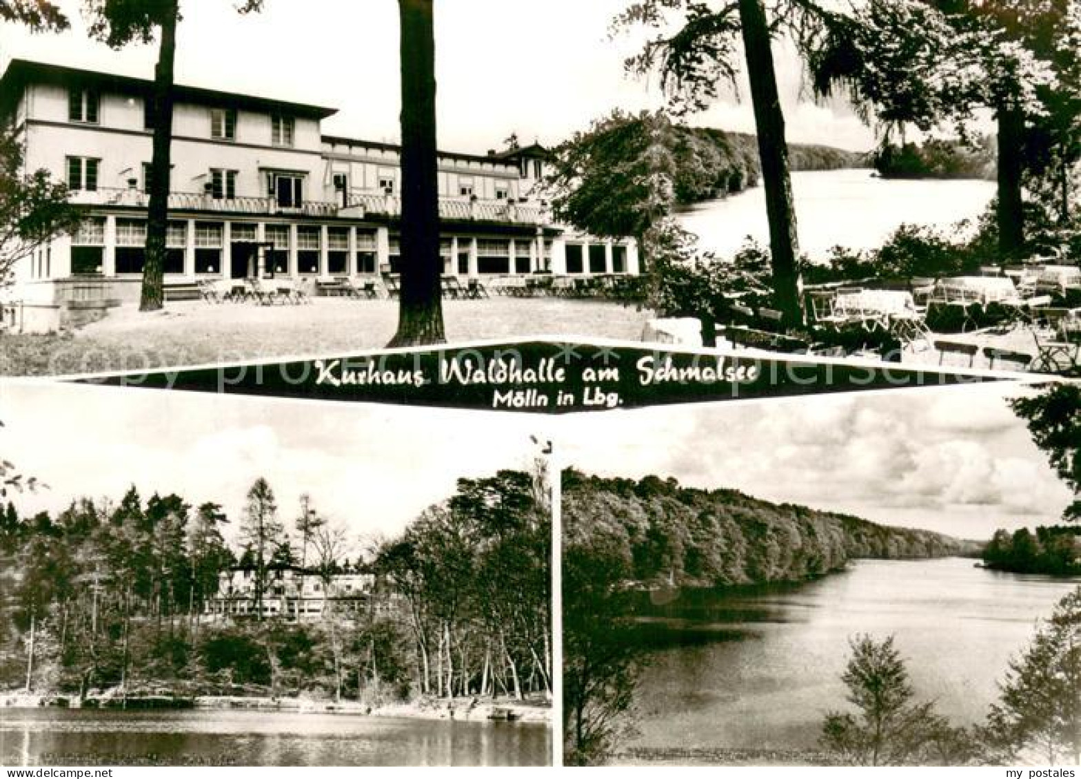 73741092 Moelln  Lauenburg Kurhaus Waldhalle Am Schmalsee  - Moelln