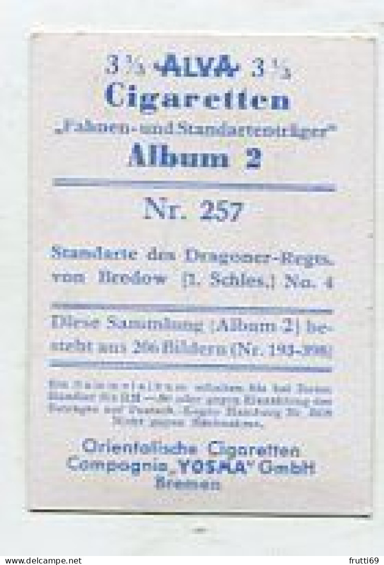 SB 03542 YOSMA - Bremen - Fahnen Und Standartenträger - Nr.257 Standarte Des Dragoner-Regts. Von Bredow No.4 - Sonstige & Ohne Zuordnung