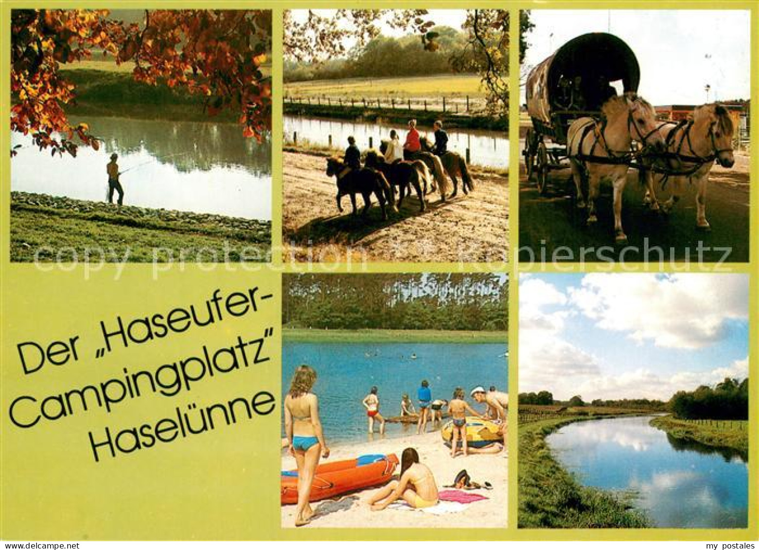 73720352 Haseluenne Haseufer-Campingplatz Angeln Ponyreiten Planwagen Badestrand - Haseluenne