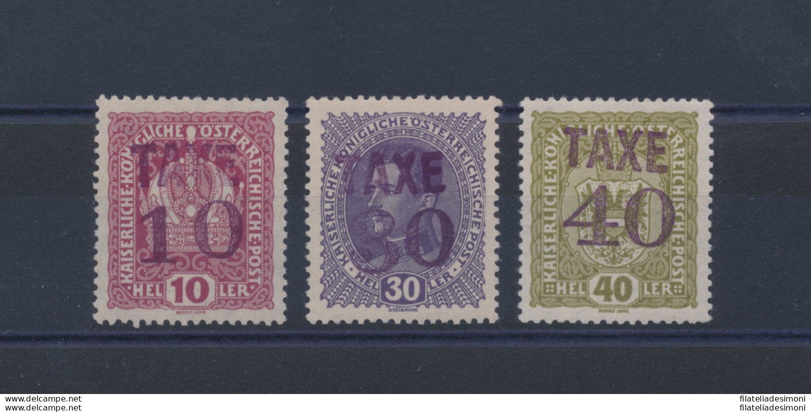 1918-19 Trentino Alto Adige - Francobolli D'Austria Soprastampati Taxe , BZ 3/24 - Other & Unclassified