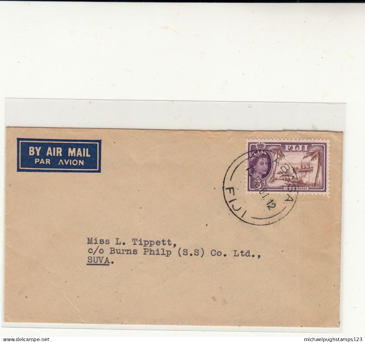 Fiji / Postmarks / Internal Airmails - Fiji (1970-...)