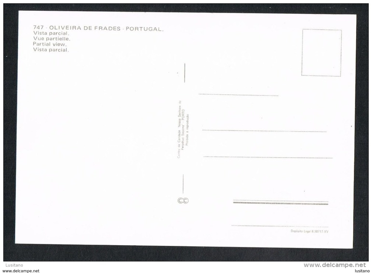 OLIVEIRA DE FRADES " VISEU " -  VISTA PARCIAL - PORTUGAL - Viseu