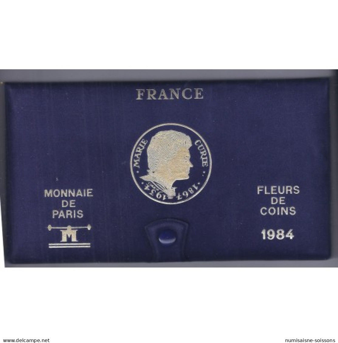 COFFRET FLEUR DE COIN 1984 TRANCHE B - Sonstige & Ohne Zuordnung