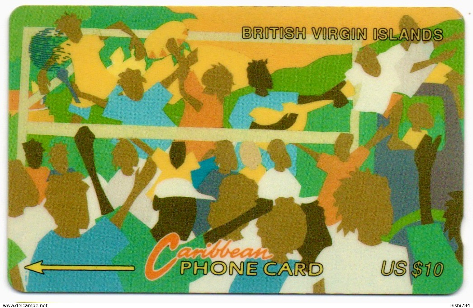 British Virgin Islands - Carnival Scene Puzzel ($10) - 17CBVB - Vierges (îles)