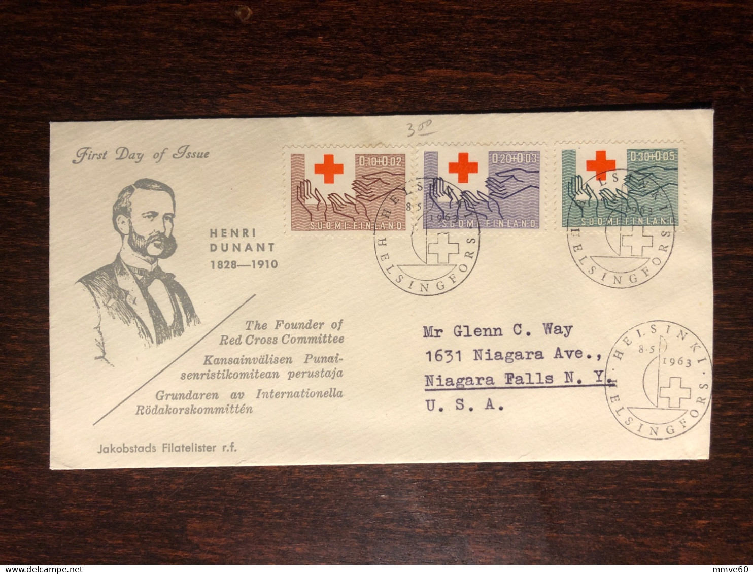 FINLAND FDC COVER 1963 YEAR RED CROSS HEALTH MEDICINE - Covers & Documents