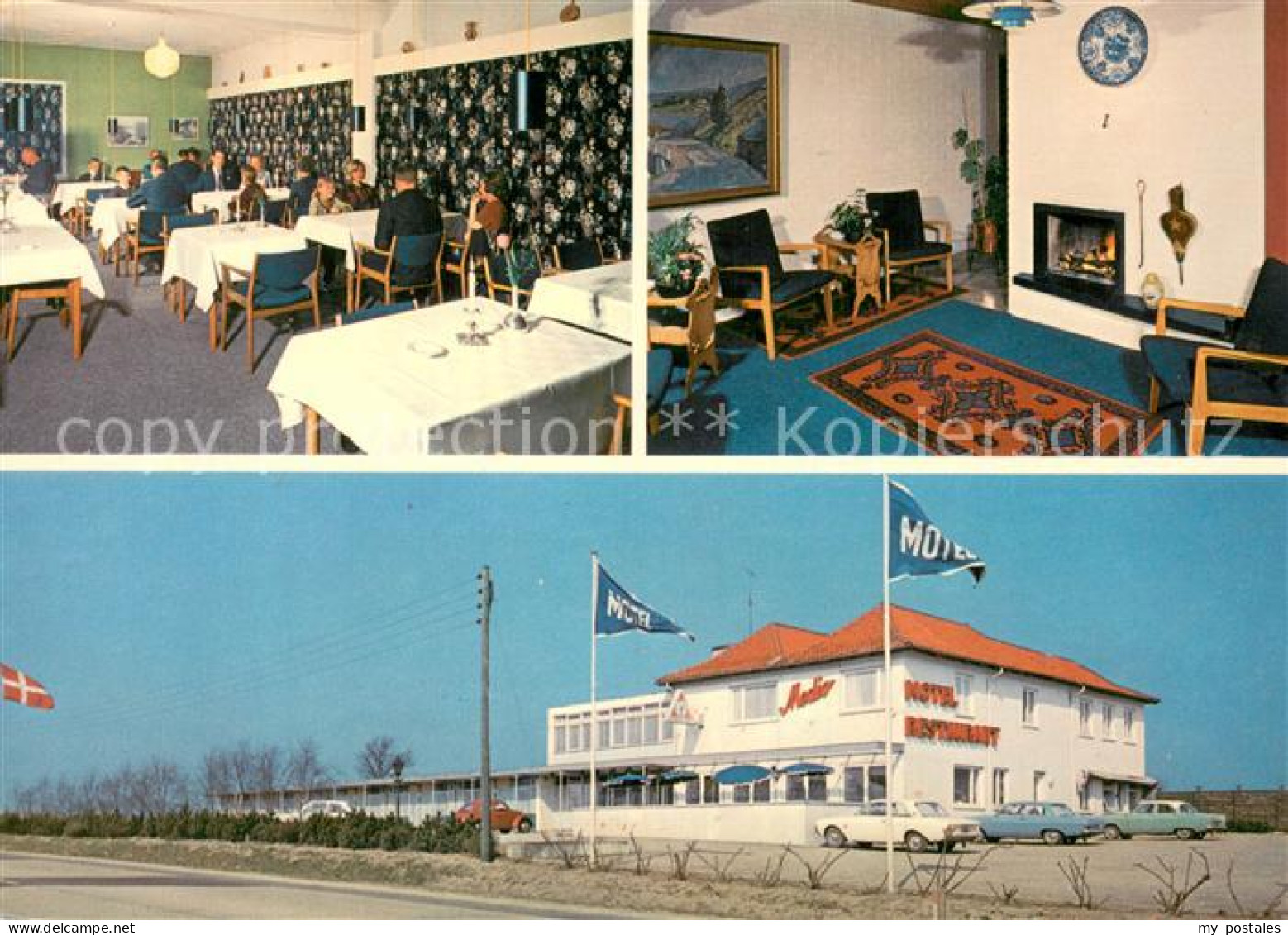 73719510 Lillebaeltsbroen Motel Medio Gaststube Kaminzimmer Lillebaeltsbroen - Danemark