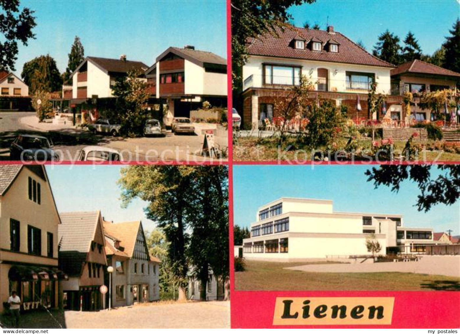 73719504 Lienen Elsfleth Hautpstrasse Haus Hubertus Kirchplatz Hauptschule Liene - Elsfleth