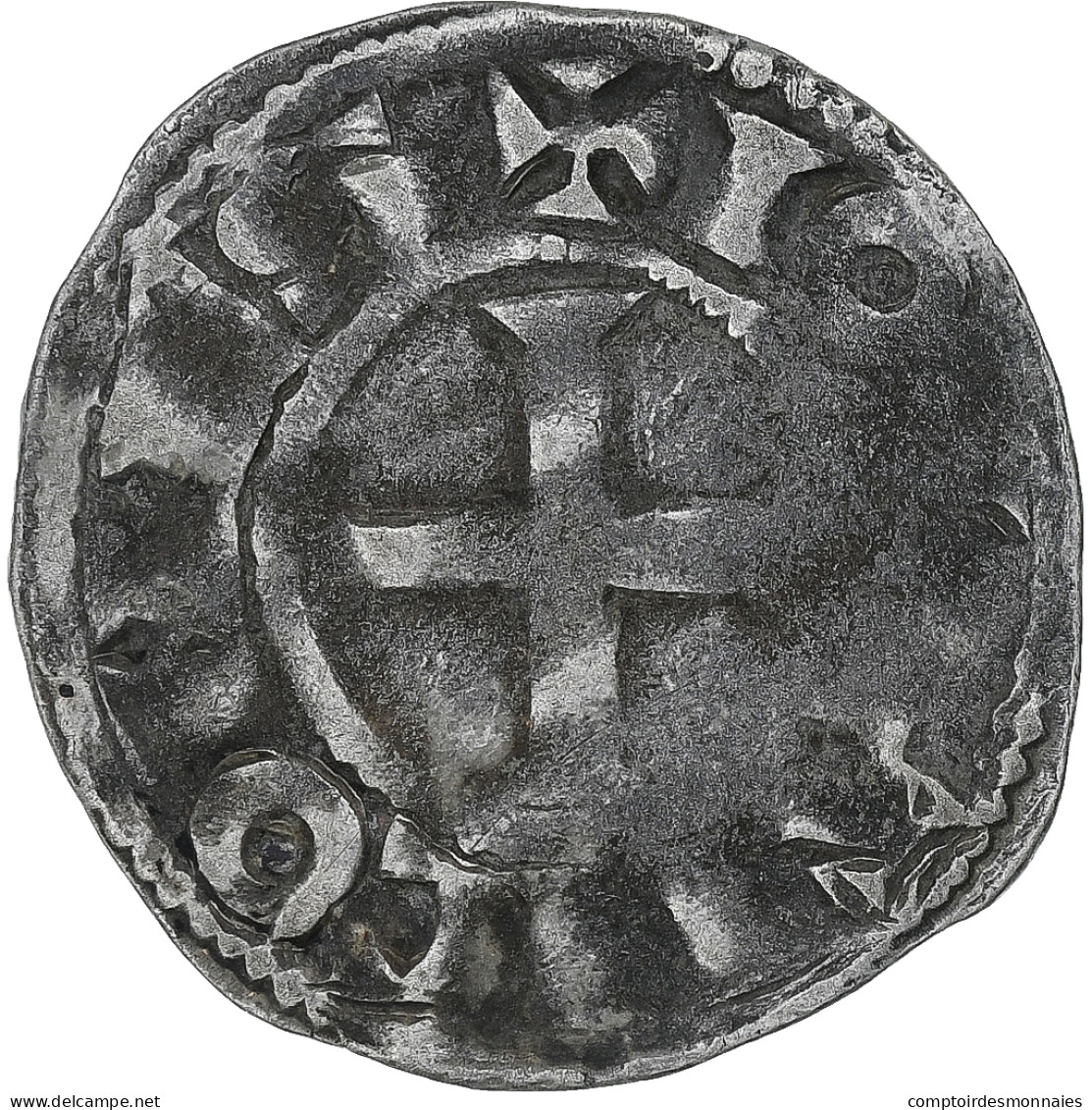 France, Vendômois, Jean III De Vendôme, Denier, 1209-1217, Vendôme, Billon - Sonstige & Ohne Zuordnung