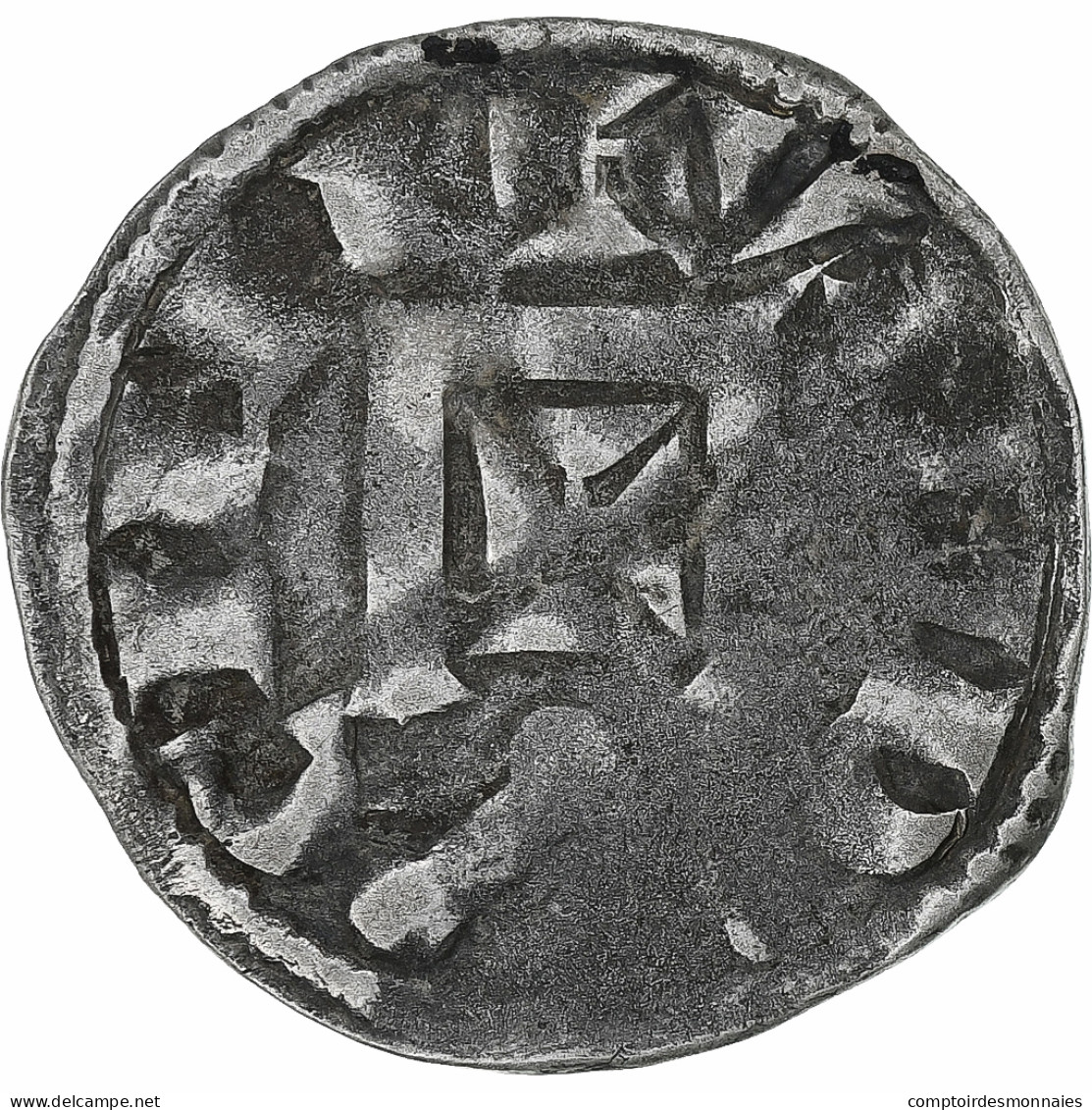 France, Vendômois, Jean III De Vendôme, Denier, 1209-1217, Vendôme, Billon - Sonstige & Ohne Zuordnung