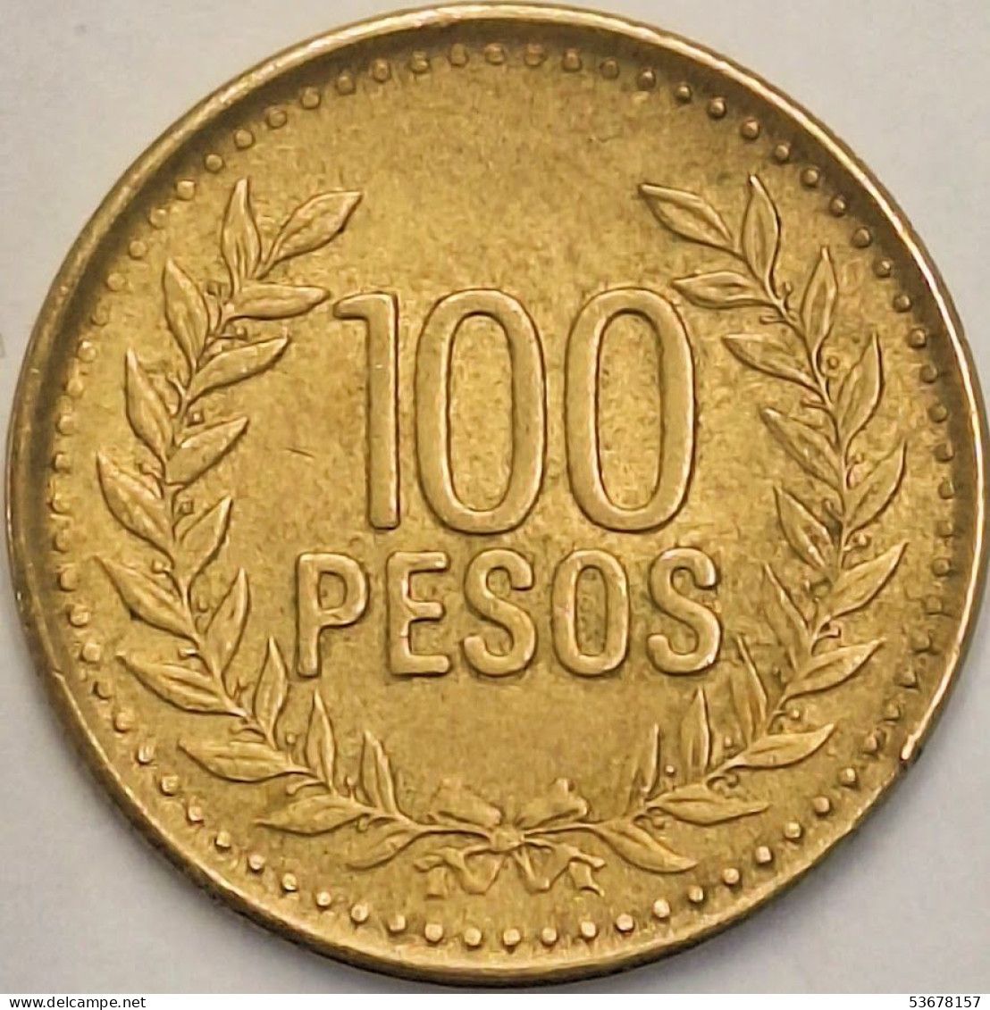 Colombia - 100 Pesos 2007, KM# 285.2 (#3500) - Colombie