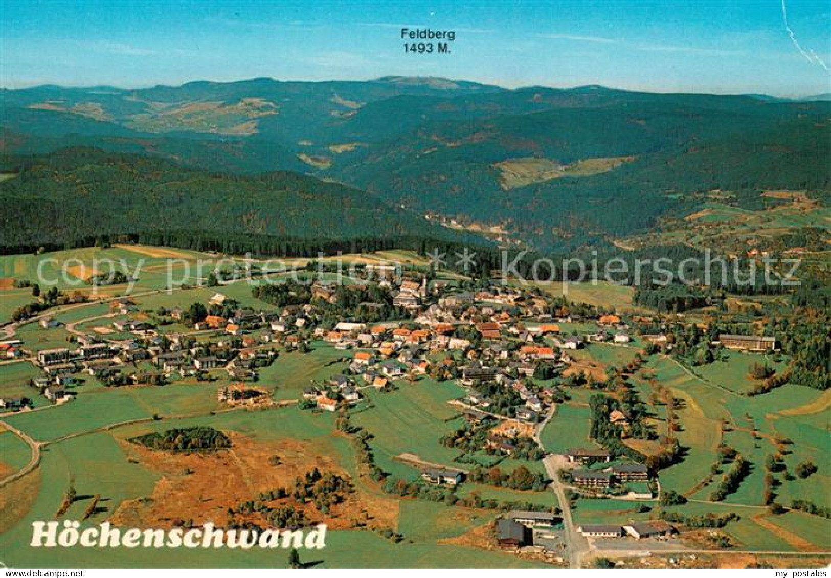 73719138 Hoechenschwand Fliegeraufnahme Mit Feldberg Hoechenschwand - Hoechenschwand